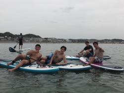 8/9 AM2 SUP(サップ、スタンドアップパドル)体験スクール付きレンタル   鎌倉ハイサーフ