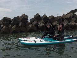 8/9 AM2 SUP(サップ、スタンドアップパドル)体験スクール付きレンタル   鎌倉ハイサーフ