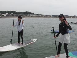 8/9 AM2 SUP(サップ、スタンドアップパドル)体験スクール付きレンタル   鎌倉ハイサーフ
