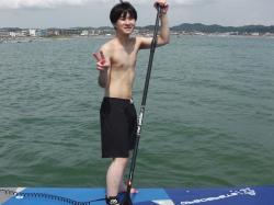 8/9 PM１ SUP(サップ、スタンドアップパドル)体験スクール  鎌倉ハイサーフ