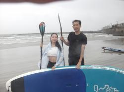 8/10 AM SUP(サップ、スタンドアップパドル)体験スクール  鎌倉ハイサーフ