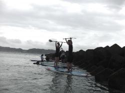 8/10 AM SUP(サップ、スタンドアップパドル)体験スクール  鎌倉ハイサーフ