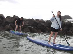 8/10 AM SUP(サップ、スタンドアップパドル)体験スクール  鎌倉ハイサーフ