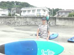 8/13 AM SUP(サップ、スタンドアップパドル)体験スクール付きレンタル 