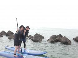 8/13 AM SUP(サップ、スタンドアップパドル)体験スクール付きレンタル 