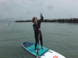 8/13 PM SUP(サップ、スタンドアップパドル)体験スクール付きレンタル  鎌倉ハイサーフ