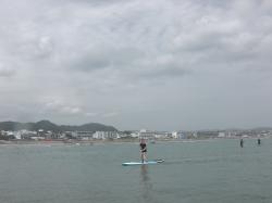 8/13 PM SUP(サップ、スタンドアップパドル)体験スクール付きレンタル  鎌倉ハイサーフ