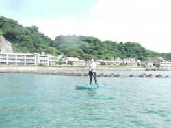 8/14 AM SUP(サップ、スタンドアップパドル)体験スクール付きレンタル  鎌倉ハイサーフ