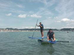 8/14 PM  SUP(サップ、スタンドアップパドル)体験スクール  鎌倉ハイサーフ