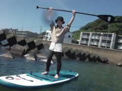 8/15  AM１ SUP(サップ、スタンドアップパドル)体験スクール付きレンタル  鎌倉ハイサーフ