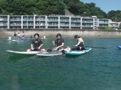 8/15 AM2 SUP(サップ、スタンドアップパドル)体験スクール付きレンタル  鎌倉ハイサーフ