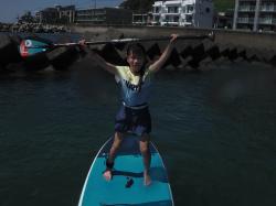 8/15 AM2 SUP(サップ、スタンドアップパドル)体験スクール付きレンタル  鎌倉ハイサーフ