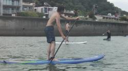 8/15 PM SUP(サップ、スタンドアップパドル)体験スクール付きレンタル   鎌倉ハイサーフ