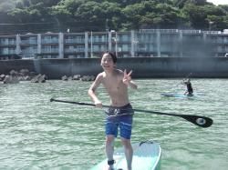 8/15 PM2 SUP(サップ、スタンドアップパドル)体験スクール付きレンタル  鎌倉ハイサーフ