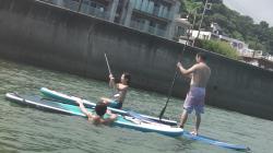 8/15 PM2 SUP(サップ、スタンドアップパドル)体験スクール付きレンタル  鎌倉ハイサーフ