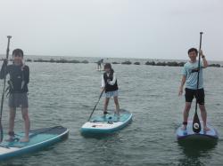 8/16 AM SUP(サップ、スタンドアップパドル)体験スクール付きレンタル  鎌倉ハイサーフ