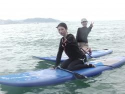 8/16 AM SUP(サップ、スタンドアップパドル)体験スクール付きレンタル  鎌倉ハイサーフ