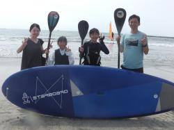 8/16 AM SUP(サップ、スタンドアップパドル)体験スクール付きレンタル  鎌倉ハイサーフ