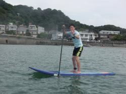8/16 AM SUP(サップ、スタンドアップパドル)体験スクール付きレンタル  鎌倉ハイサーフ