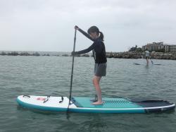 8/16 AM SUP(サップ、スタンドアップパドル)体験スクール付きレンタル  鎌倉ハイサーフ