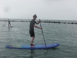 8/16 AM SUP(サップ、スタンドアップパドル)体験スクール付きレンタル  鎌倉ハイサーフ
