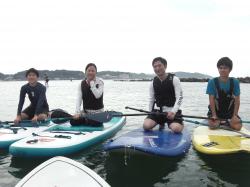 8/16 AM３ SUP(サップ、スタンドアップパドル)体験スクール付きレンタル  鎌倉ハイサーフ
