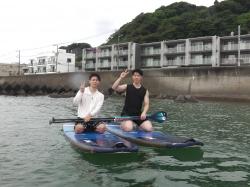 8/16 AM３ SUP(サップ、スタンドアップパドル)体験スクール付きレンタル  鎌倉ハイサーフ