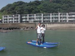 8/17 AM SUP(サップ、スタンドアップパドル)体験スクール付きレンタル  鎌倉ハイサーフ