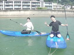 8/17 AM SUP(サップ、スタンドアップパドル)体験スクール付きレンタル  鎌倉ハイサーフ