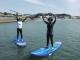 8/20 AM SUP(サップ、スタンドアップパドル)体験スクール付きレンタル  鎌倉ハイサーフ