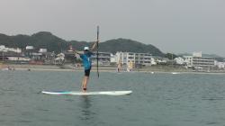 8/22 PM SUP(サップ、スタンドアップパドル)体験スクール付きレンタル 鎌倉ハイサーフ
