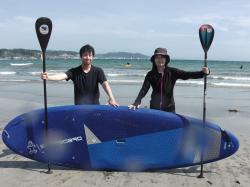 8/23 PM SUP(サップ、スタンドアップパドル)体験スクール付きレンタル 鎌倉ハイサーフ