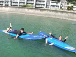 8/29 AM SUP(サップ、スタンドアップパドル)体験スクール付きレンタル   鎌倉ハイサーフ