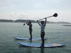 8/29 AM SUP(サップ、スタンドアップパドル)体験スクール付きレンタル   鎌倉ハイサーフ
