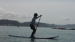 8/29 AM SUP(サップ、スタンドアップパドル)体験スクール付きレンタル   鎌倉ハイサーフ