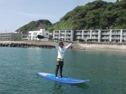 8/29 AM SUP(サップ、スタンドアップパドル)体験スクール付きレンタル   鎌倉ハイサーフ