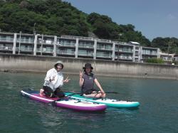 8/30  AM2 SUP(サップ、スタンドアップパドル)体験スクール付きレンタル  鎌倉ハイサーフ