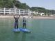 8/31 AM SUP(サップ、スタンドアップパドル)体験スクール付きレンタル  鎌倉ハイサーフ