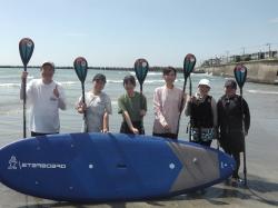 9/6 AM SUP(サップ、スタンドアップパドル)体験スクール  鎌倉ハイサーフ