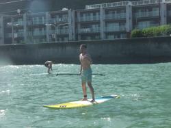 9/6 PM SUP(サップ、スタンドアップパドル)体験スクール付きレンタル   鎌倉ハイサーフ