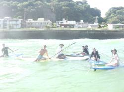 9/6 PM SUP(サップ、スタンドアップパドル)体験スクール付きレンタル   鎌倉ハイサーフ