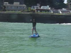 9/6 PM SUP(サップ、スタンドアップパドル)体験スクール付きレンタル   鎌倉ハイサーフ