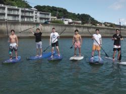9/7 AM SUP(サップ、スタンドアップパドル)体験スクール付きレンタル   鎌倉ハイサーフ
