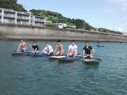 9/7 AM SUP(サップ、スタンドアップパドル)体験スクール付きレンタル   鎌倉ハイサーフ