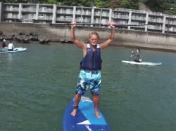 9/7 AM SUP(サップ、スタンドアップパドル)体験スクール付きレンタル   鎌倉ハイサーフ