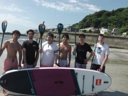 9/7 AM SUP(サップ、スタンドアップパドル)体験スクール付きレンタル   鎌倉ハイサーフ