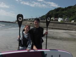 9/7 AM SUP(サップ、スタンドアップパドル)体験スクール付きレンタル   鎌倉ハイサーフ