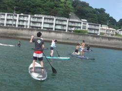 9/7 AM2 SUP(サップ、スタンドアップパドル)体験スクール付きレンタル  鎌倉ハイサーフ