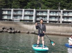 9/8  AM SUP(サップ、スタンドアップパドル)体験スクール付きレンタル  鎌倉ハイサーフ