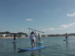 9/8  AM SUP(サップ、スタンドアップパドル)体験スクール付きレンタル  鎌倉ハイサーフ